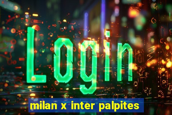 milan x inter palpites